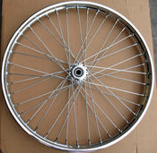 wire bobber chopper wheels